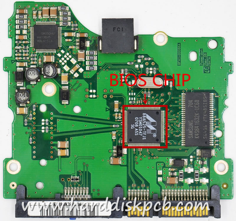 (image for) Hard Drive PCB Board for samsung Logic Board BF41-00086A Poseidon REV 0.6