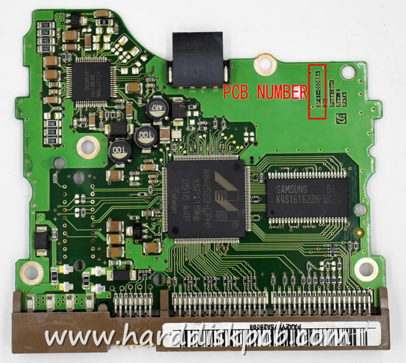 (image for) Hard Drive PCB Board for samsung Logic Board BF41-00088A Poseidon Rev.2