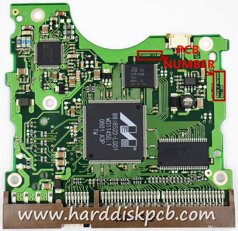 (image for) Hard Drive PCB Board for samsung Logic Board BF41-00091A Palo Veloce rev.09