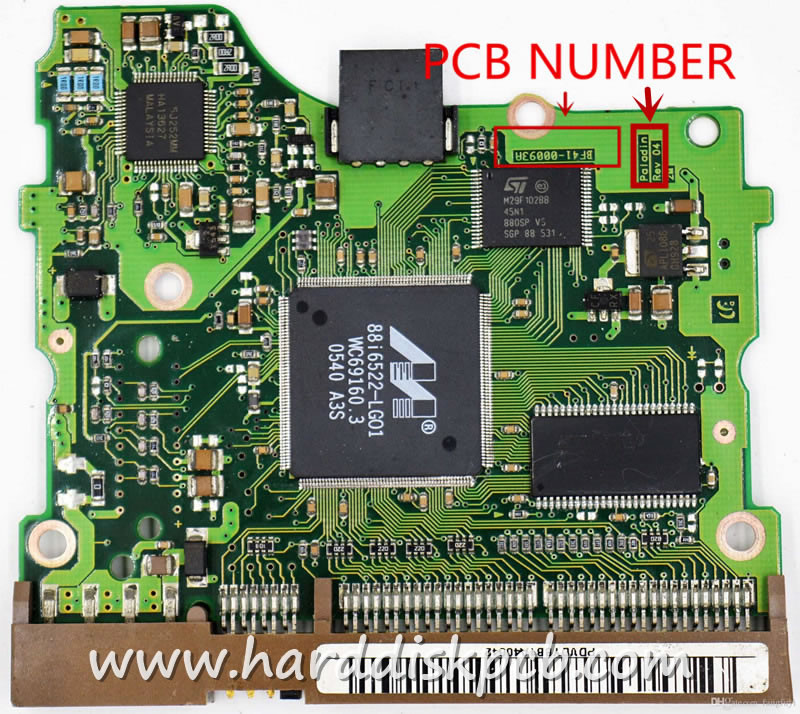 (image for) HDD PCB samsung Logic Board BF41-00093A Paladin REV 04