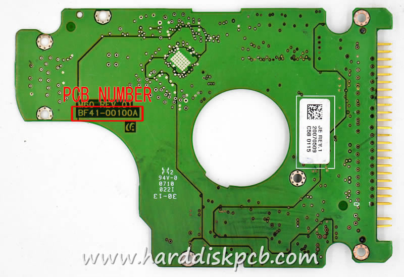 (image for) Hard Drive PCB Board for samsung Logic Board BF41-00100A M60 REV.01