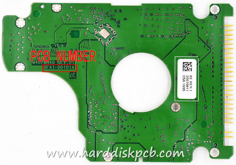 (image for) Hard Drive PCB Board Logic Board for samsung BF41-00101A M40 MN40 REV.01