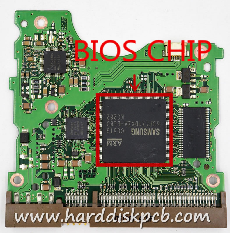 (image for) Hard Drive PCB Board for samsung Logic Board BF41-00103A P80A 8M Rev 03