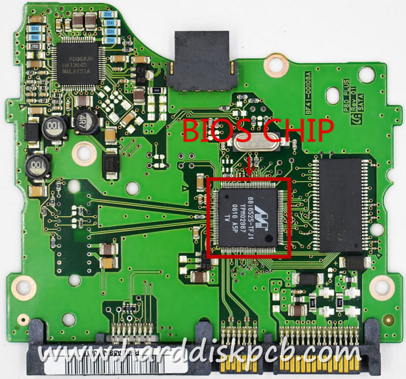 (image for) PCB BF41-00108A, Samsung HD080HJ/P, HD080HJ/D