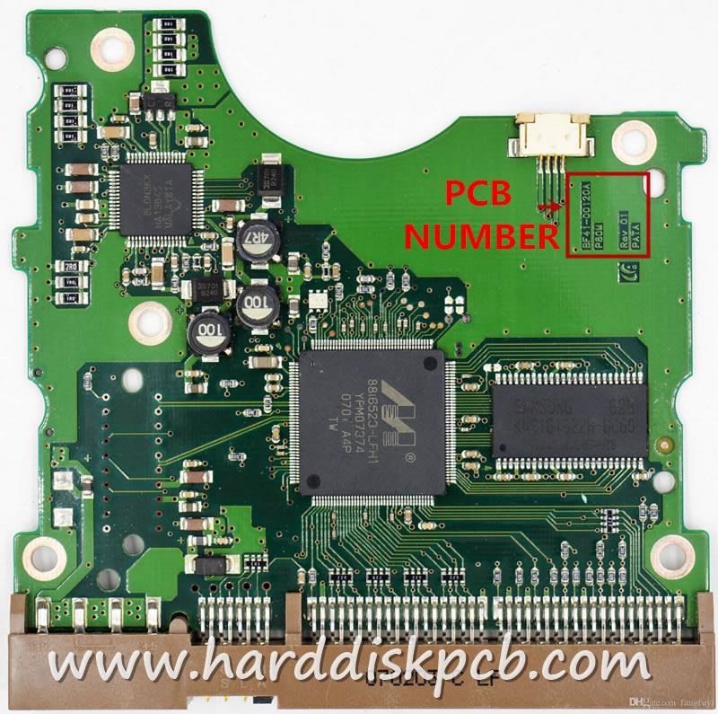 (image for) Hard Drive PCB Board for samsung Logic Board BF41-00120A P80A 2M Rev 03