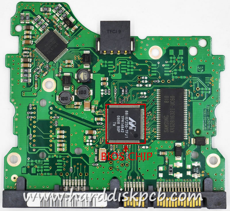 (image for) PCB BF41-00133A, Samsung HD320KJ, HD320KJ/C