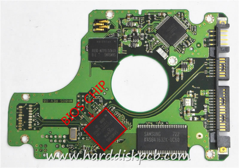 (image for) Hard Drive PCB Board for samsung Logic Board BF41-00137A MH80S REV.08