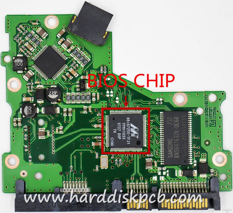 (image for) PCB BF41-00180A, Samsung HD250HJ, HD250HJ