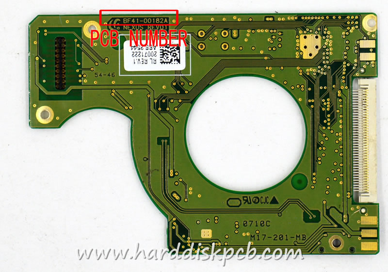 (image for) Hard Drive PCB Board for samsung Logic Board BF41-00182A NEXUS REV01