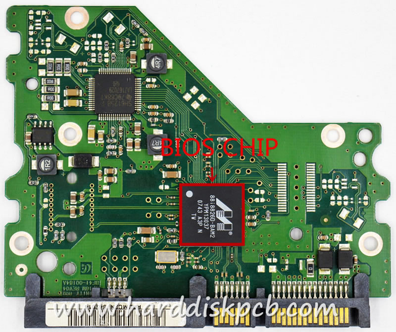 (image for) samsung HDD PCB Logic Board BF41-00184A TRINITY 8 16M REV01