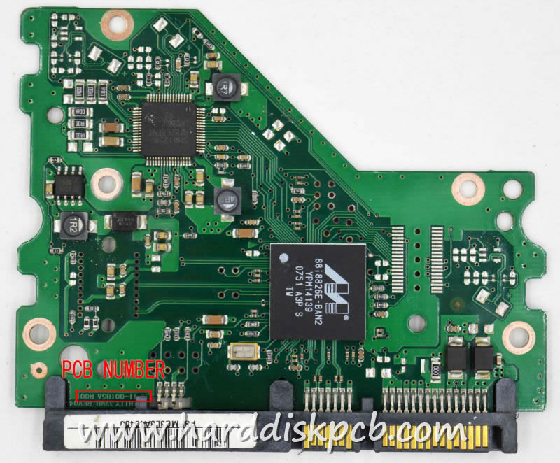 (image for) Hard Drive PCB Board Logic Board for samsung BF41-00185A 1N1TY32MB REV04