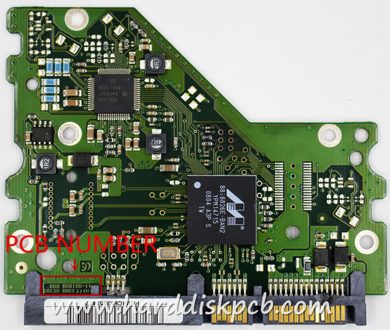 (image for) Hard Drive PCB Board Logic Board for samsung BF41-00185B 1N1TY32MB REV5