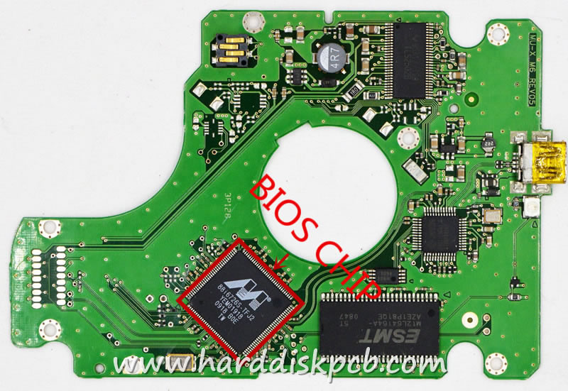 (image for) Hard Drive PCB Board for samsung Logic Board BF41-00235B MU-X M6 REV05