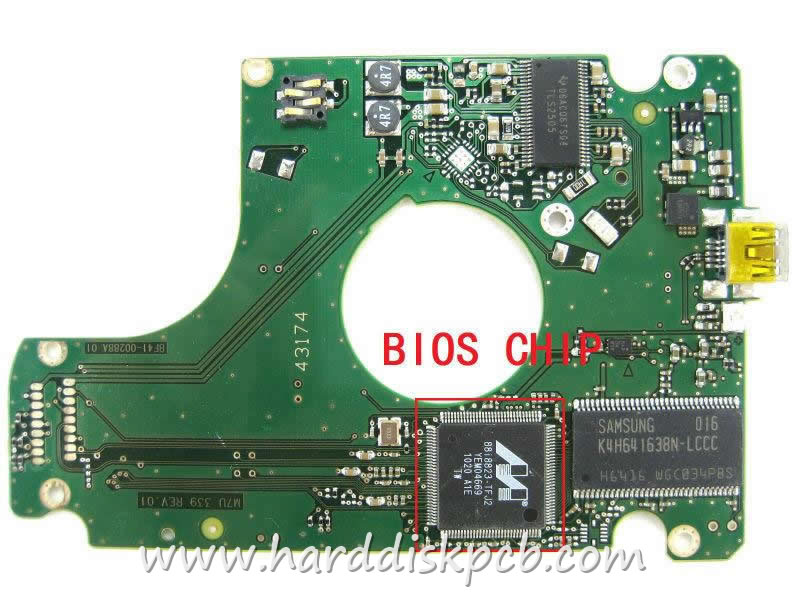 (image for) usb 2.0 Hard Drive PCB Board for samsung Logic Board BF41-00288A M7U2_339_REV.01 ROO