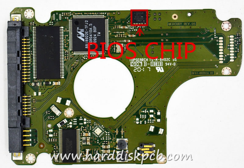 (image for) Hard Drive PCB Board Logic Board for samsung BF41-00291A MERCURY REV.05 R00