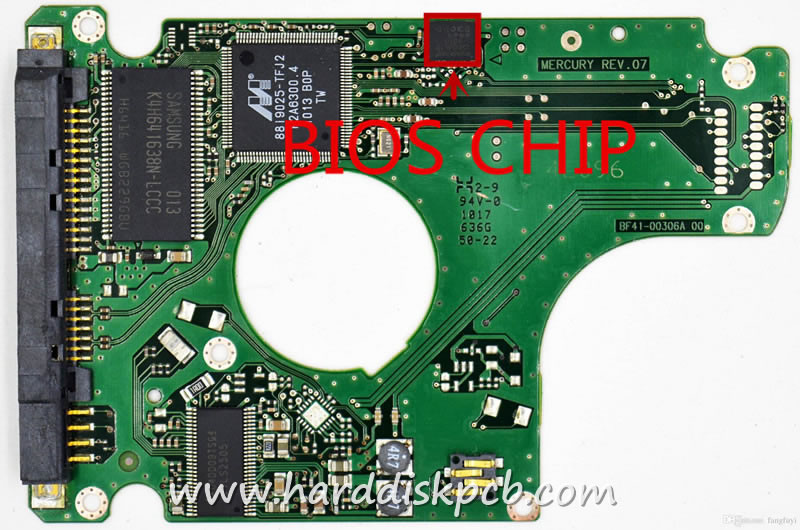 (image for) PCB BF41-00306A, Samsung HM501II, HM501II/SON