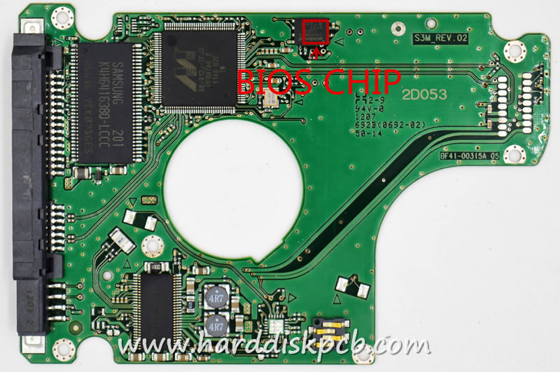 (image for) Hard Drive PCB Board Logic Board for samsung BF41-00315A S3M_REV.02