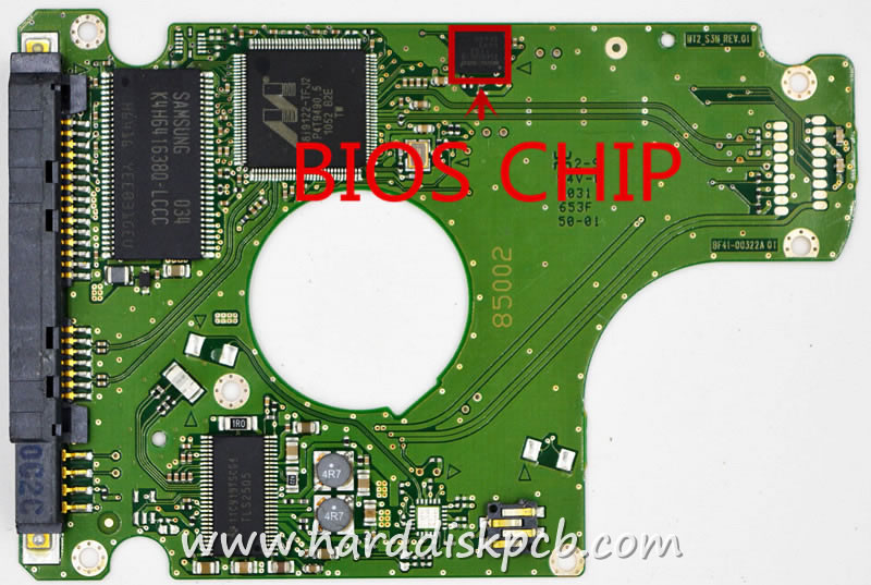 (image for) Hard Drive PCB Board Logic Board for samsung BF41-00322A MT2_S3M_REV.0