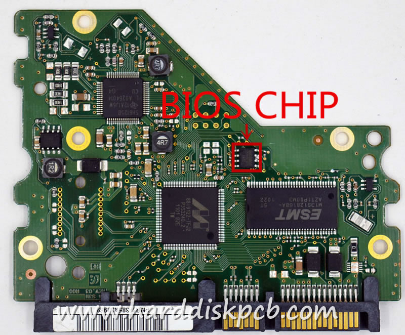 (image for) Hard Drive PCB Board for samsung Logic Board BF41-00324A S3M REV.03 R00