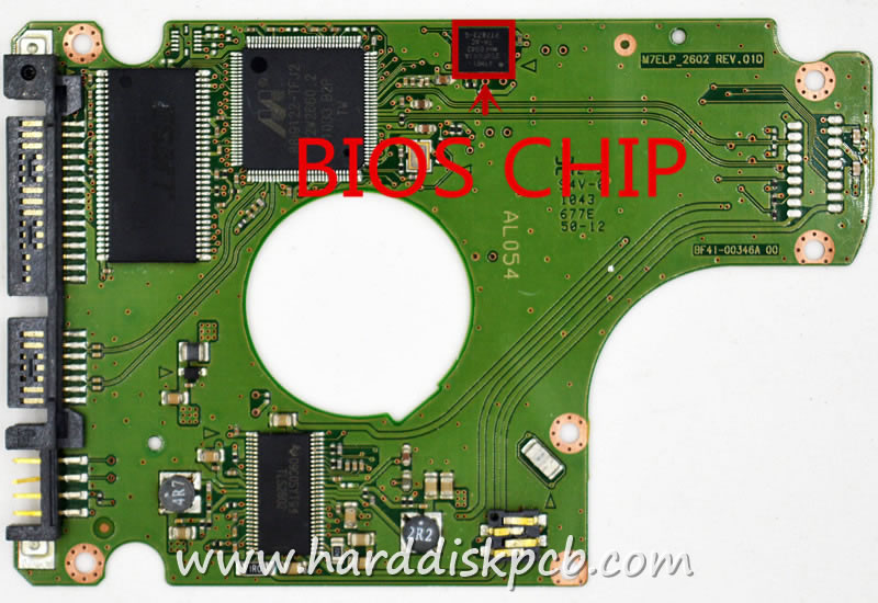 (image for) Hard Drive PCB Board Logic Board for samsung BF41-00346A M7ELP_2602 REV.01D