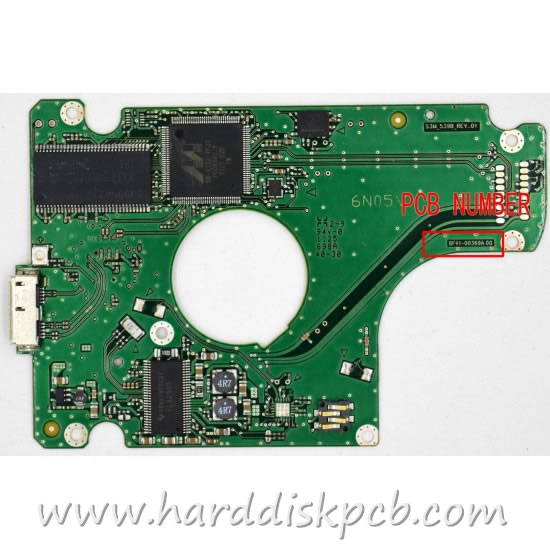 (image for) Hard Drive PCB Board for samsung Logic Board BF41-00369A S3M_539B_REV.01 R00