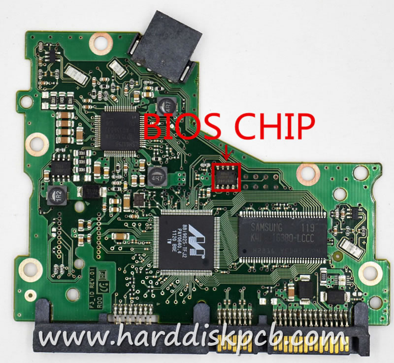 (image for) Hard Drive PCB Board for samsung Logic Board BF41-00370A F3_1D REV.01 R00