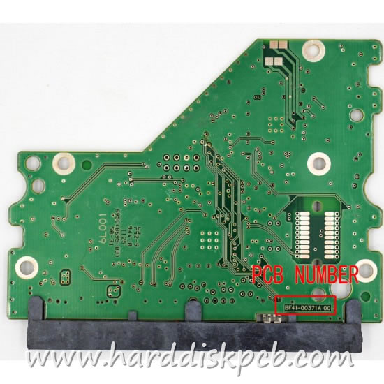 (image for) Hard Drive PCB Board for samsung Logic Board BF41-00371A D3_2DREV.01 R00