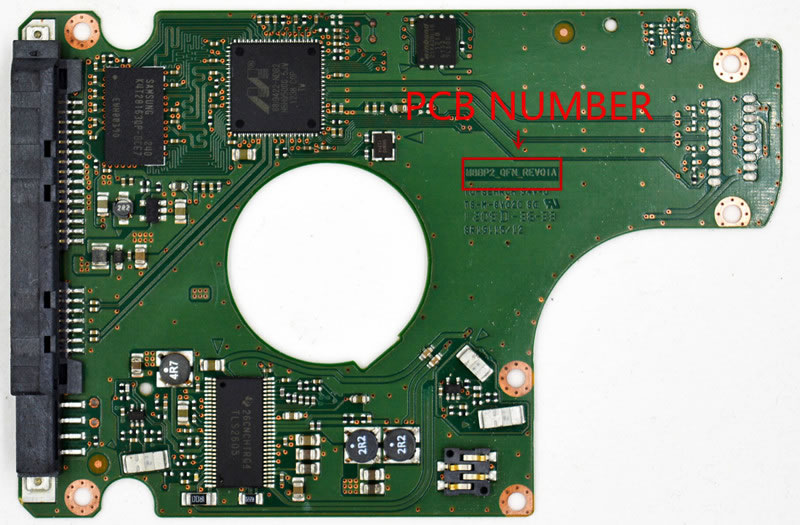 (image for) Hard Drive PCB Board for samsung Logic Board M8BP2_QFN_REV01A