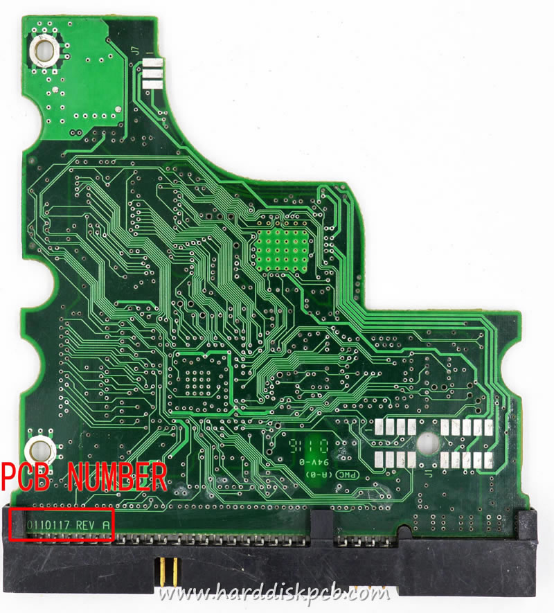 (image for) HDD PCB Seagate Logic Board 100110117 REV A