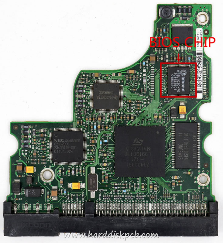 (image for) HDD PCB Seagate Logic Board 100110117 REV A