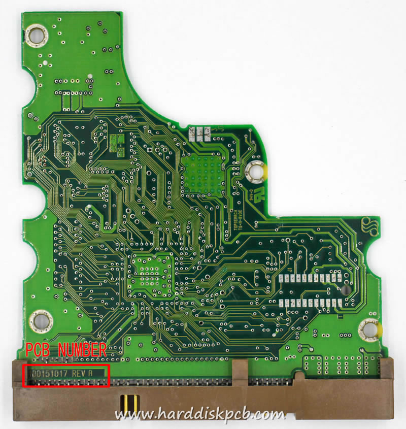 (image for) HDD PCB Seagate Logic Board 100151017 REV A