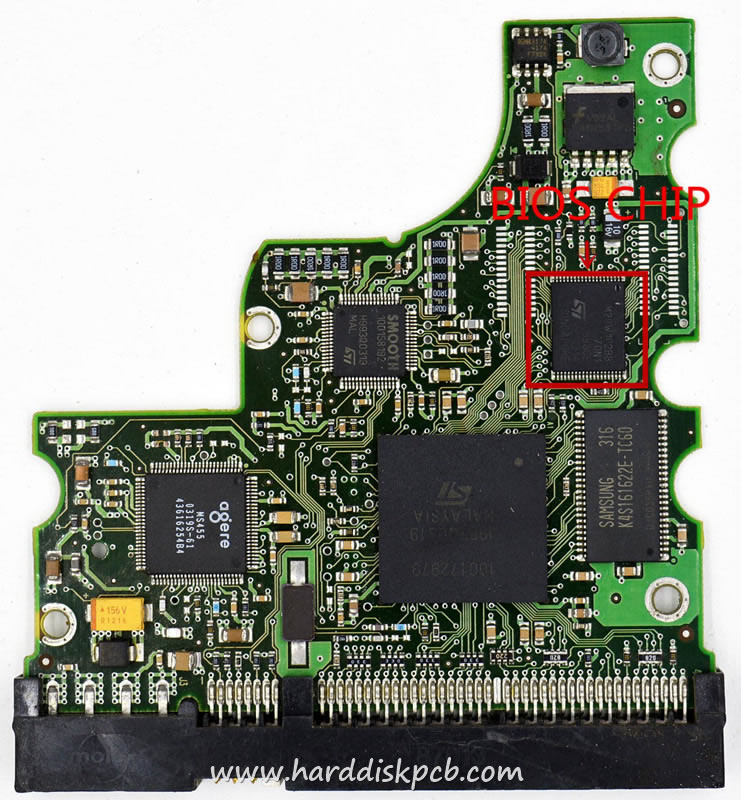 (image for) HDD PCB Seagate Logic Board 100192507 REV A