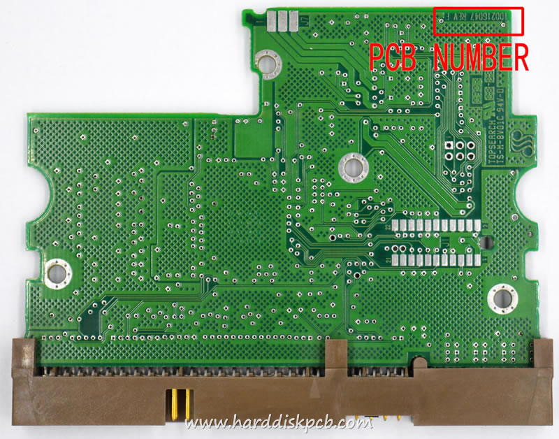 (image for) HDD PCB Seagate Logic Board 100216047 REV F