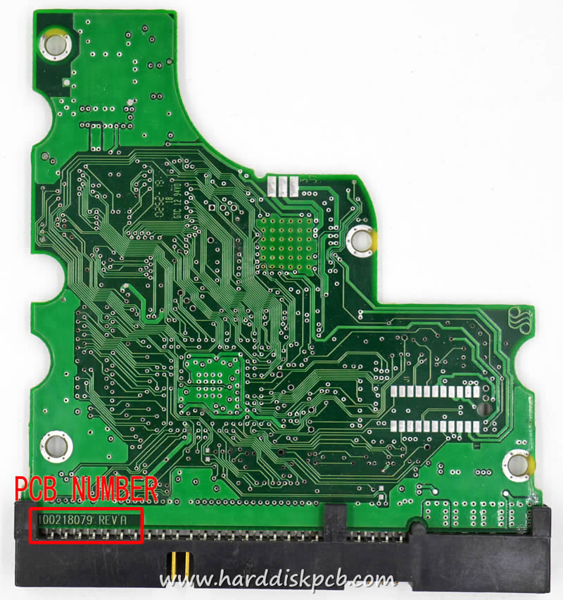 (image for) HDD PCB Seagate Logic Board 100218079 REV A 100218078