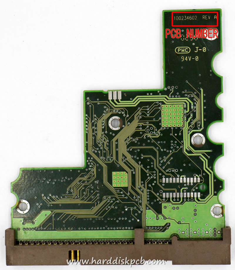 (image for) HDD PCB Seagate Logic Board 100234602 REV A 100234601