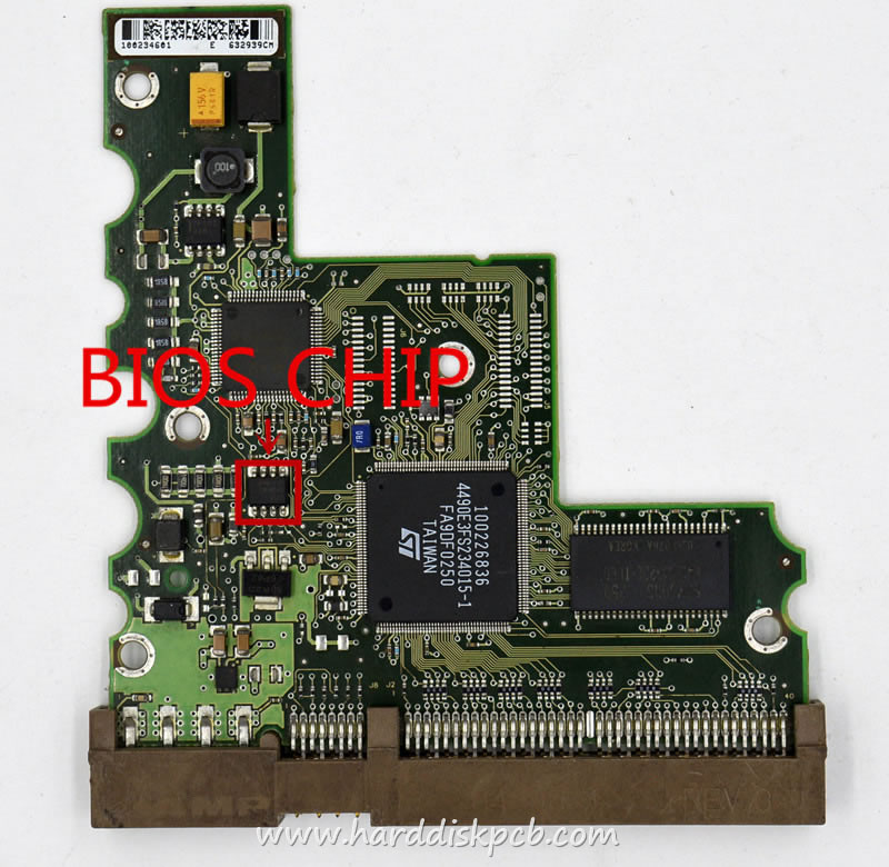 (image for) HDD PCB Seagate Logic Board 100234602 REV A 100234601