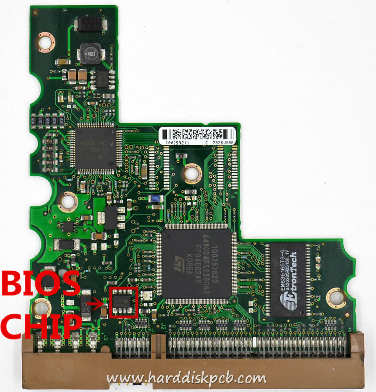 (image for) HDD PCB Seagate Logic Board 100255564 REV A 100259211