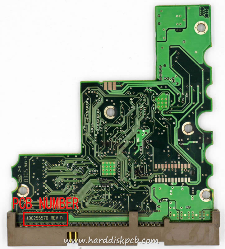 (image for) HDD PCB SEAGATE Logic Board 100255570 REV A