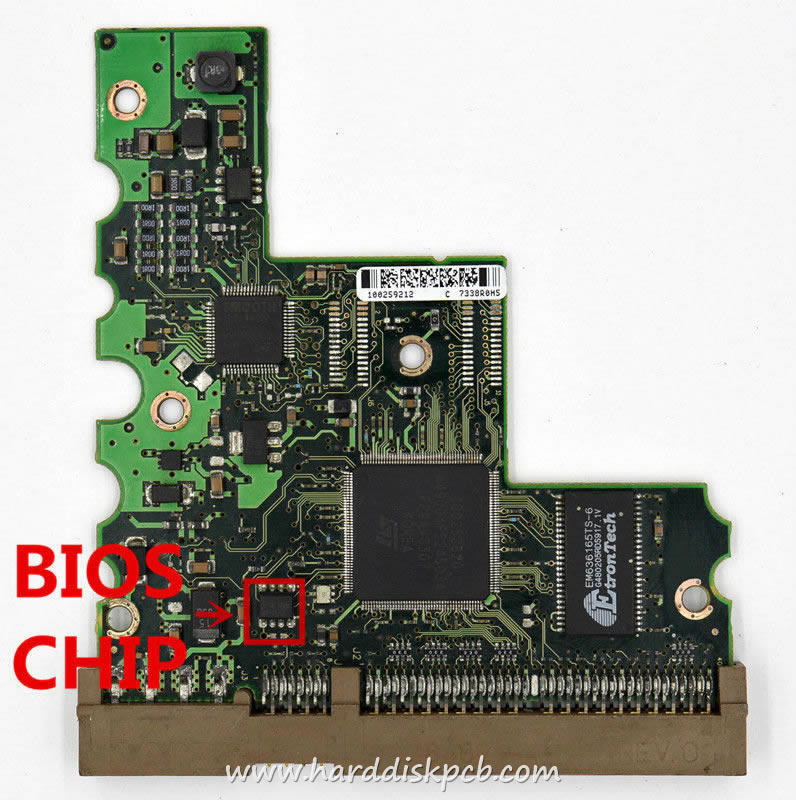 (image for) HDD PCB SEAGATE Logic Board 100255570 REV A