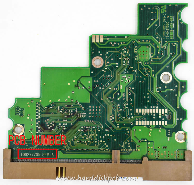 (image for) Seagate 100277706 ST380011A ST380012ACE 80GB 7200rpm.7 IDE HDD PCB 100277705 REV A