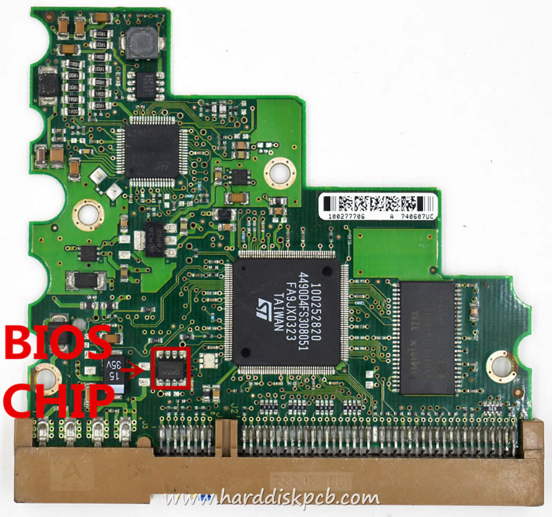 (image for) Seagate 100277706 ST380011A ST380012ACE 80GB 7200rpm.7 IDE HDD PCB 100277705 REV A