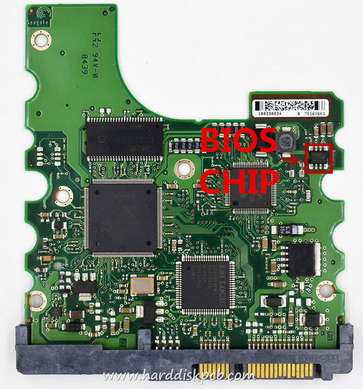 (image for) HDD PCB Seagate Logic Board 100306336 REV A