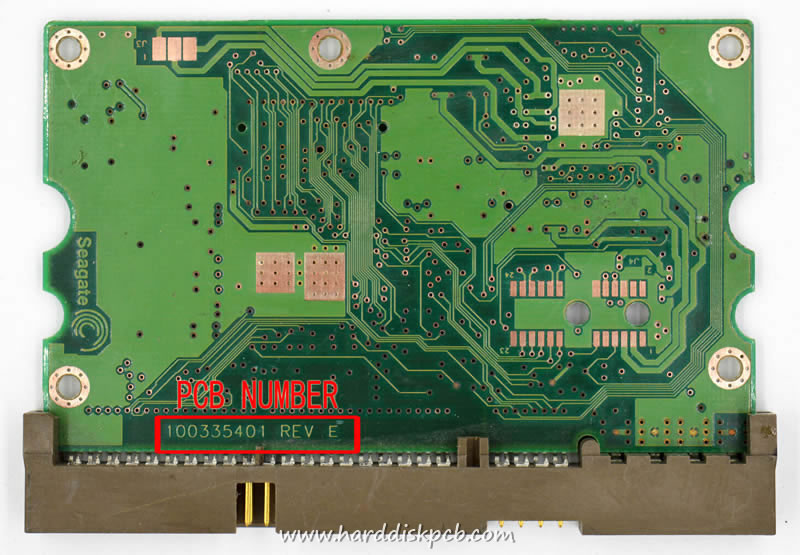 (image for) HDD PCB Seagate Logic Board 100335401 REV E