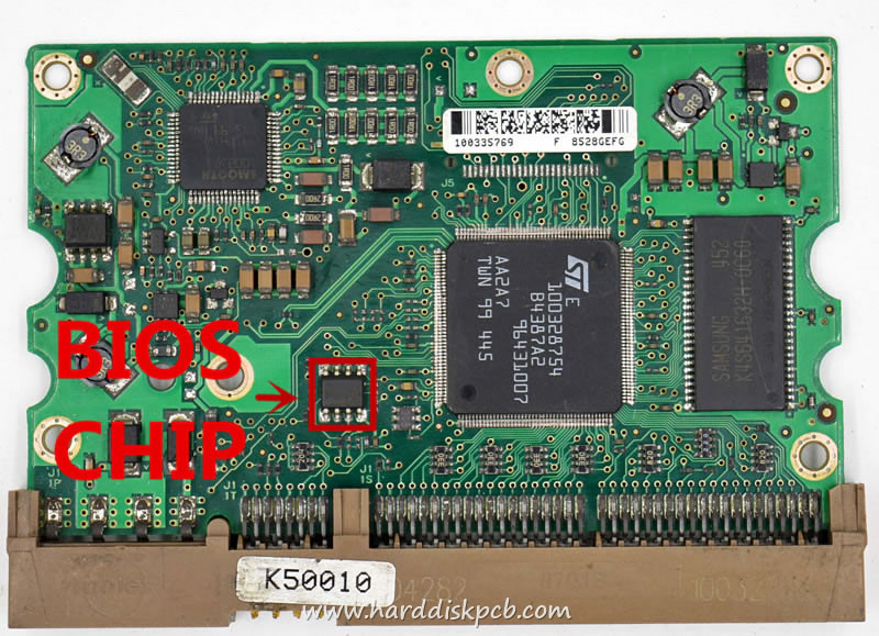 (image for) HDD PCB Seagate Logic Board 100335774 REV B