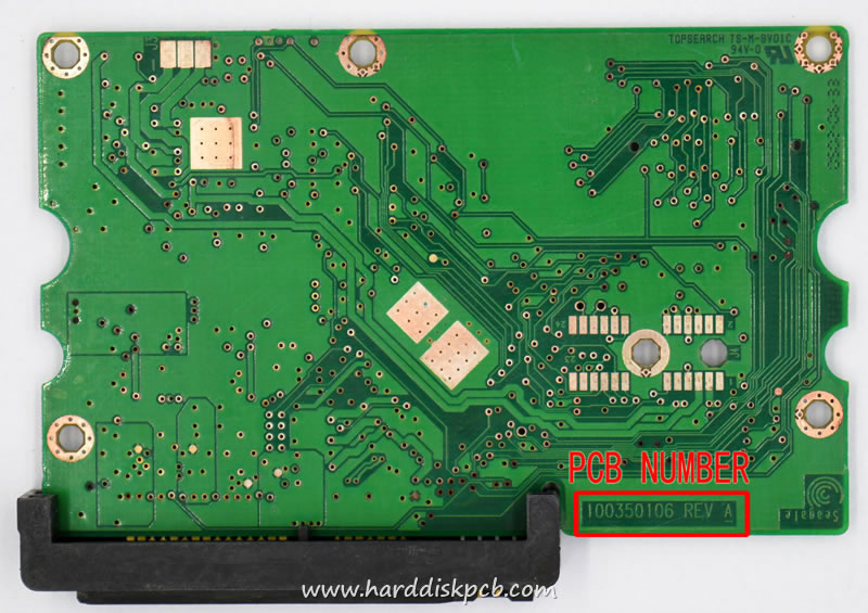 (image for) HDD PCB Seagate Logic Board 100350106 REV A