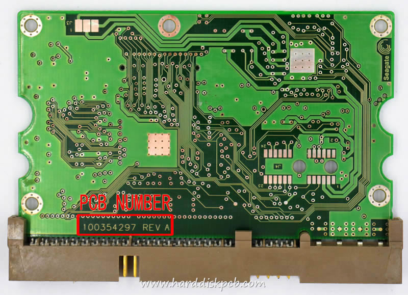 (image for) HDD PCB Seagate Logic Board 100354297 REV A