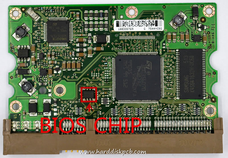 (image for) HDD PCB Seagate Logic Board 100354297 REV A