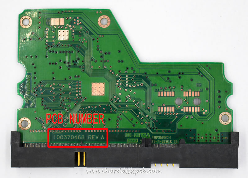 (image for) HDD PCB Seagate Logic Board 100370468 REV A