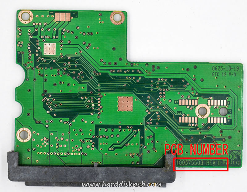 (image for) HDD PCB Seagate Logic Board 100375503 REV B