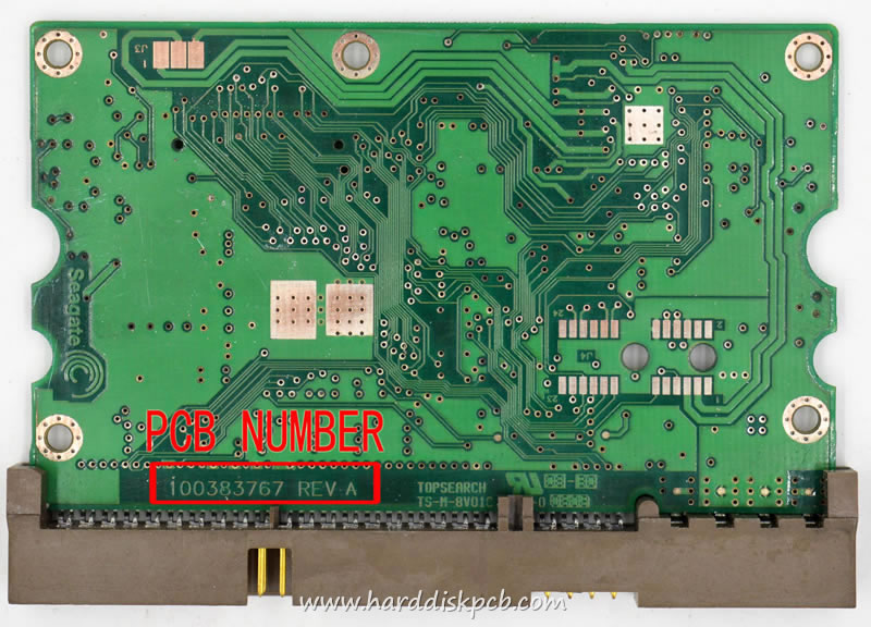 (image for) HDD PCB Seagate Logic Board 100383767 REV A